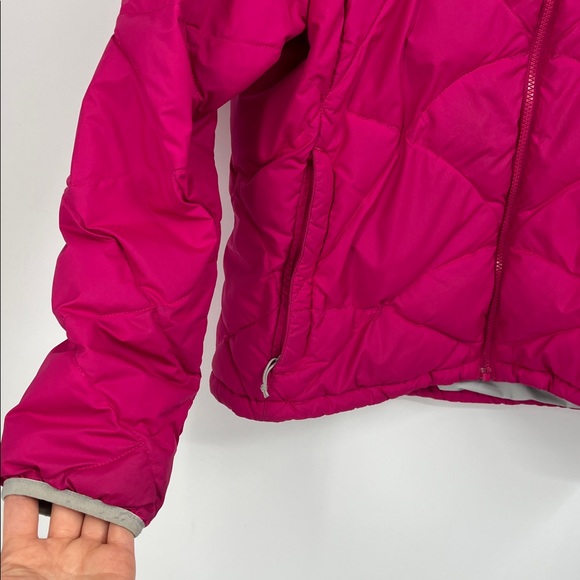The North Face Women's Fuchsia 550 Down Quilted Puffer Jacket XL - Picture 2 of 13